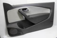 VW Polo MK5 2Dr OS Right Front Door Card Palladium Ceramic Leather 6C3867012E (Item #455186) 