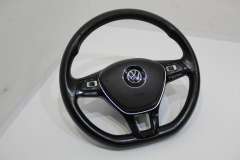 VW Polo MK5 6R Flat Bottom Multifunction Steering Wheel 6C0419091BP (Item #459806) 
