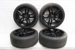 Audi A7 4G 19" Twin Arm Alloy Wheels Black 4H0601025AS (Item #456102)