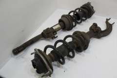 Audi A7 4G V6 Diesel Pair Front Springs Shocks 2 Violet Marks 4G0413031D (Item #456502)