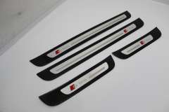 Audi A7 4G S-Line Set of 4 Door Cill Sill Trims Kick Plates 4G8853374B (Item #456505)