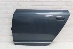 Audi A6 C6 Rear NS Left Door Skin Polar Blue LX5Y 4F0833051G (Item #457322)