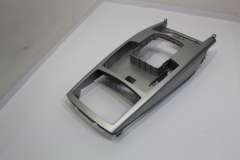 Audi A6 C6 Centre Console Trim Silver Flex Metallic 4F2864261AR (Item #457719) 