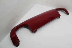 Audi TT 8N Lower Rear Spoiler Valance Diffuser Twin Exit Amulet Red  8N0807421A (Item #459389) 