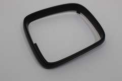 VW Caddy 2K OS Right Door Wing Mirror Glass Frame Trim Black New 7E28585549B9 (Item #459673) 