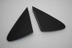 VW Polo MK5 6R Pair Wing Mirror Upper Corner Trims New Genuine 6RF853273B9B9 (Item #460230) 