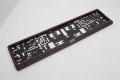 VW Golf Mk2 GTI Number Plate Holder New Genuine ZCP904108 (Item #460508) 