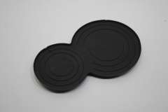 Audi TT 8J Mk2 Centre Console Double Cup Holder Rubber Insert Black 8J0863328 (Item #460599) 