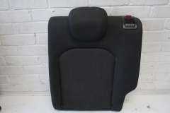Audi A1 8X Rear NS Left Split Folding Seat Back Backrest Black Cloth 8X0885805E (Item #461003) 