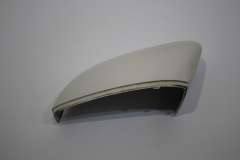 VW Polo 6R MK5 NS Left Door Wing Mirror Housing Candy White LB9A	 6R0857537C (Item #461744) 