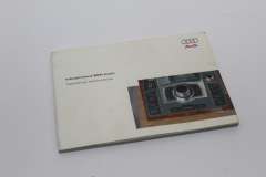 Audi A6 C6 MMI Low Basic Handbook Guide 26156275320 (Item #462641) 