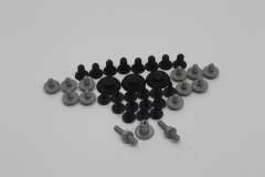 VW Tiguan 5N Front Wing Attachment Fastening Clips Pins New 5NA898625 (Item #462925) 