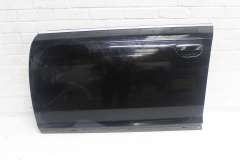 Audi A6 C6 Front NS Left Door Skin Black with Chrome Trims 4F0831051F (Item #463159) 