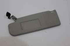 VW Polo MK5 6R NS Left Passenger Sun Visor Pearl Grey 6R0857551A (Item #463200) 