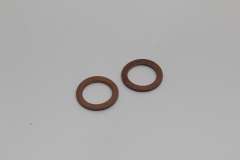Audi A8 D3 Coolant Header Tank Pipe Banjo Bolt Washers 8x12 New N0138302 (Item #464549) 