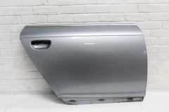 Audi A6 C6 Rear OS Right Door Skin Quartz Grey LY7G 4F0833052G (Item #465472) 