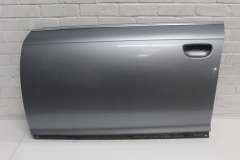 Audi A6 C6 Front NS Left Door Skin Quartz Grey LY7G  4F0831051F (Item #465504) 