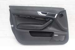 Audi A6 C6 Front NS Left Black Leather Door Card for Bose  4F0867103AC (Item #465506) 