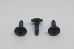 Audi Oval Hexagon Socket Head Bolts x3 M6x20 New Genuine N90900401 (Item #465623) 