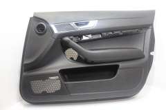 Audi A6 C6 FL Front OS Right Black Leather Door Card for Bose  4F0867104AC (Item #465661) 