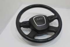 Audi A8 D3 A6 C6 Black MultiFunction Paddle Tiptronic Steering Wheel 4F0419091DD (Item #465762) 