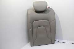 Audi A5 8T Coupe NS Left Rear Leather Seat Backrest Light Grey 8T0885805A (Item #466528) 