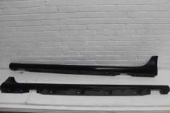 Audi A6 C7 S-Line Lower External Sill Trims Phantom Black LZ9Y 4G0853860F (Item #467481) 