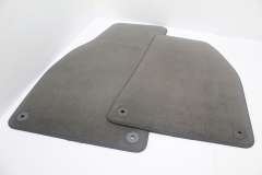 Audi A4 B6 RHD Front Floor Carpet Mats Swing Dark Grey New Genuine 8E2863691A91H (Item #467642) 