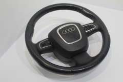 Audi A5 8T Black Perforated Leather Multifunction Steering Wheel  8T0419091A (Item #468655) 
