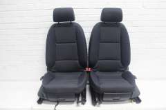 Audi A3 8P Front Cloth Seats Indigo Blue 8P0881805K (Item #467914) 