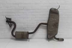 Audi A3 8P 1.6 Petrol Exhaust Back Box and Centre Section 1K6253609AA (Item #468455) 