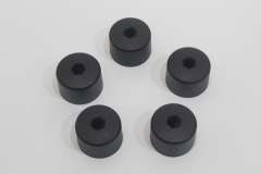 Seat Ibiza 6J Wheel Nut Bolt Cover Caps x5 New Genuine 6X0601173B 6J0601173B6B9 (Item #468968) 