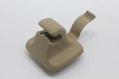 VW Golf Mk5 Sun Visor Hook Clip Pure Beige Cream New Genuine 1K0857561B7G8 (Item #469543) 