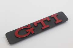 VW Golf Mk3 GTI Lower Rear Side Badge Logo Genuine New 1H6853714CQN5 (Item #469547) 