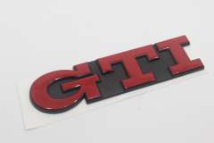 VW Golf Mk3 GTI Boot Logo Badge Badges Emblem New Genuine 1H6853687AJ (Item #469549) 