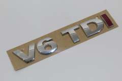 VW Passat B5 V6 TDi Badge Logo Emblem Inscription New Genuine 3B0853675ADGQF (Item #469562) 