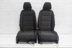 VW Golf Mk6 5 Door Front Titan Black Cloth Seats  5K4881806A (Item #470762) 