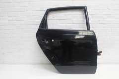 VW Polo 6R MK5 5 Door Rear OS Right Door Skin Black L041 6R4833056J (Item #470891) 