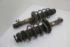 VW Polo Mk5 Front Spring + Shocks Pair 2 White 4 Green Marks 6R0413031AJ (Item #471253) 