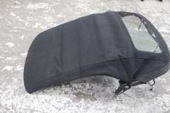 Audi A3 8P Black Cabriolet Hood Roof with Black Internal Roof Lining 8P7871022H (Item #471610) 