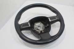 Audi A3 8P Black Perforated Leather Sport Steering Wheel 8P0419091E (Item #471750) 