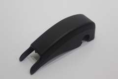 Audi A3 8V Black Rear Seat Hinge Mechanism Cover New Genuine 8V0886197B (Item #472149) 