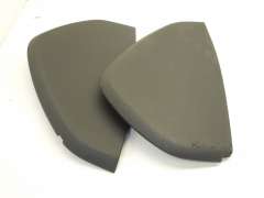 Audi A4 B6 B7 Black Dashboard End Trim Caps Fuse Box Cover 8E0857085C (Item #200759) 