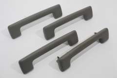 Audi A8 D2 FL Set of 4 Platinum Light Grey Grab Handles 4D0857607F (Item #295957)