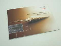 Audi Symphony Stereo Sound System Handbook Manual 22156645120 (Item #185802) 