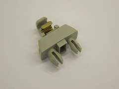 Audi A6 C6 Silver Sun Visor Hook Clip New Genuine 4F08575611YE (Item #405113) 