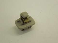 Audi A6 C5 Sun Visor Clip Hook Vanilla Light Cream New Genuine 4B08575622UQ (Item #135651) 