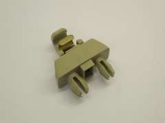 Audi A6 C6 Cardamom Beige Sun Visor Hook Clip New Genuine 4F0857561K38 (Item #328014) 
